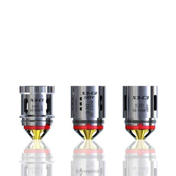 Order iJOY Vape | iJOY Captain x3 náhradné cievky (balenie 3 ks) 8X02110